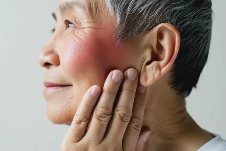 高齡老人臉上出現(xiàn)濕疹不管它會(huì)自己自愈嗎(圖3)