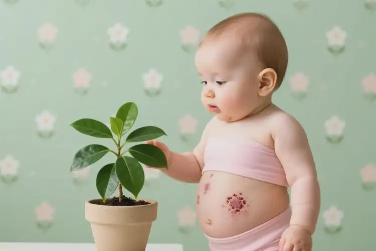 幼兒肚子上容易起濕疹能徹底自愈嗎(圖1)