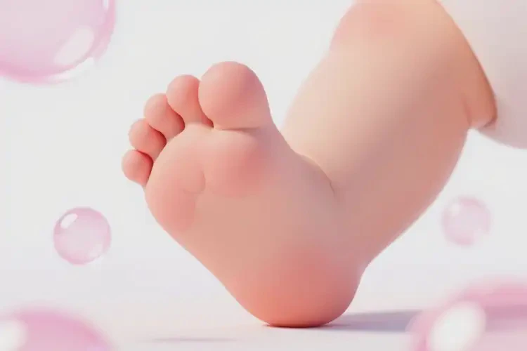 嬰幼兒腳上有濕疹可以徹底自愈嗎(圖2)