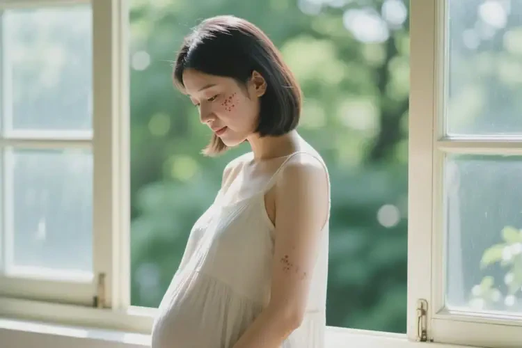 產婦臉上偶爾長濕疹不管它會自己好嗎(圖2)