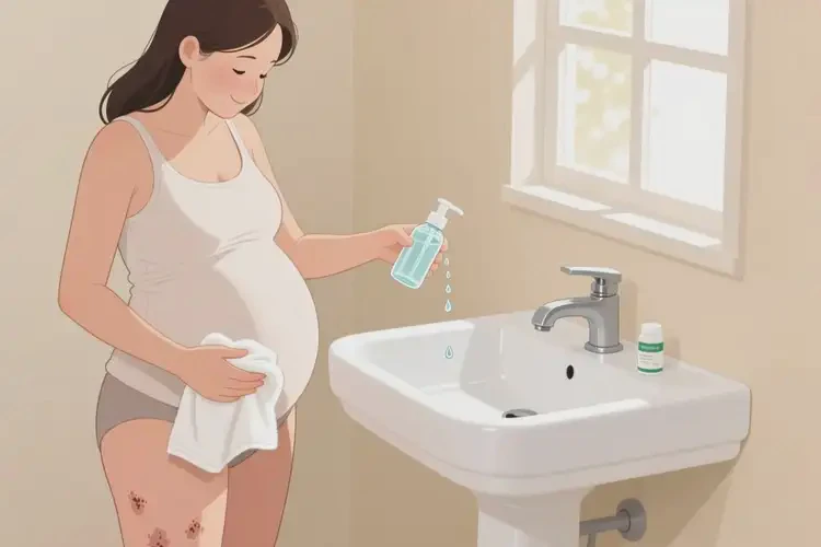 孕婦大腿上經(jīng)常起濕疹能靠自己自愈嗎(圖2)