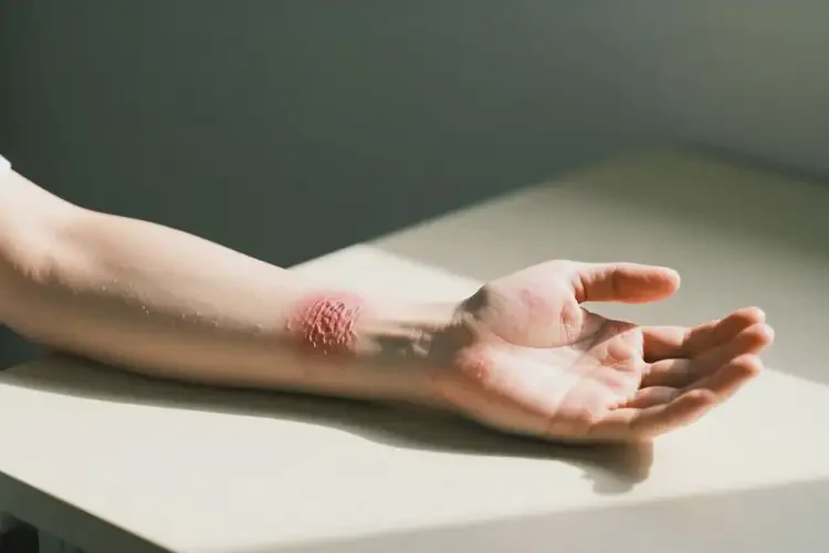 青年人手臂上容易起濕疹能徹底自愈嗎(圖3)