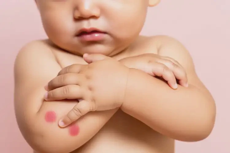 小兒手臂容易起濕疹不管它會(huì)自己痊愈嗎(圖2)