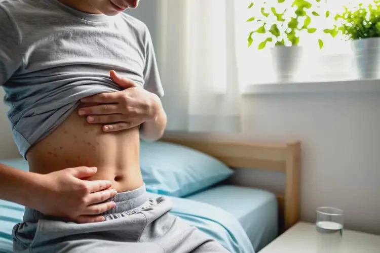 中學(xué)生肚子容易長濕疹可以徹底自愈嗎(圖4)