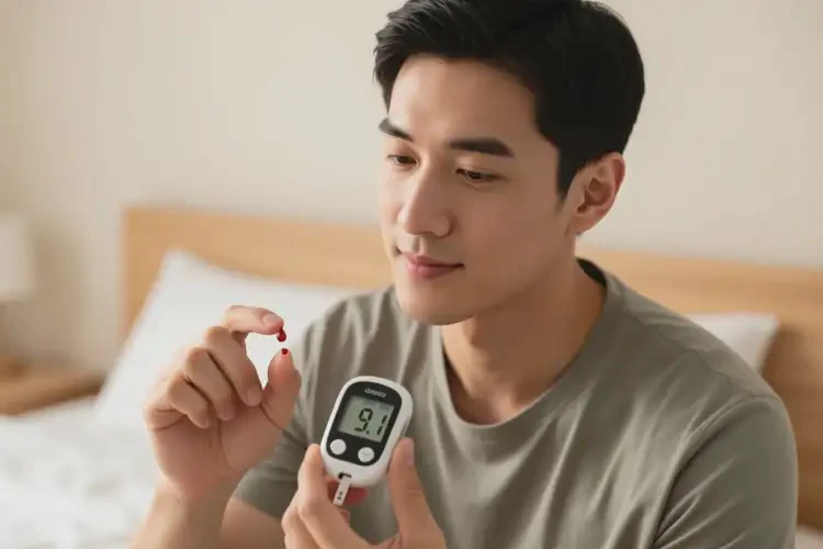 男人睡前血糖9(圖1)