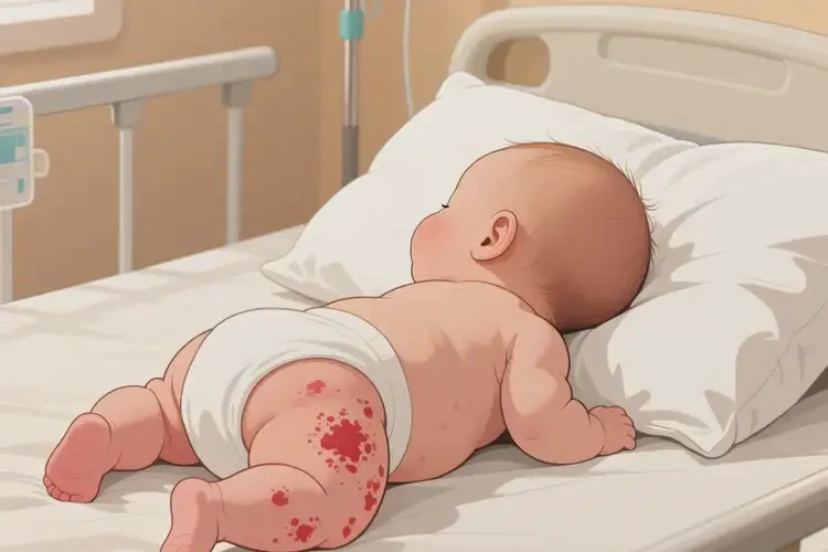 小兒屁股上起濕疹不管它會(huì)自己自愈嗎(圖2)