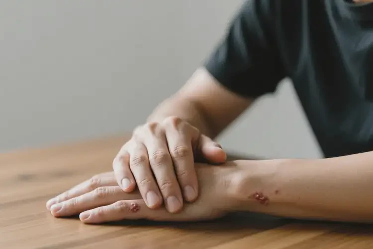 男人手上偶爾長濕疹可以徹底自愈嗎(圖3)