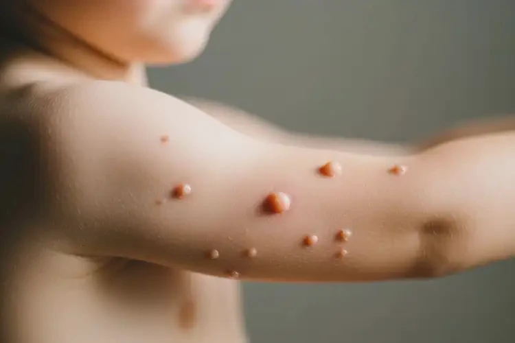 孩子手臂上偶爾起濕疹不管它會(huì)自己自愈嗎(圖4)