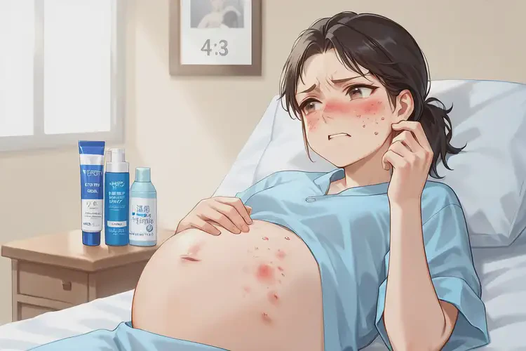 產(chǎn)婦面部偶爾起濕疹不管它會自己痊愈嗎(圖4)