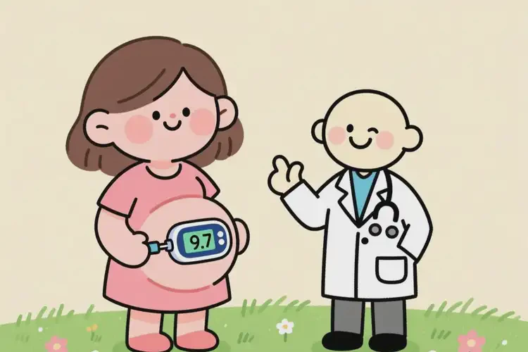 孕妇晚上血糖9点7是糖尿病吗(图1)