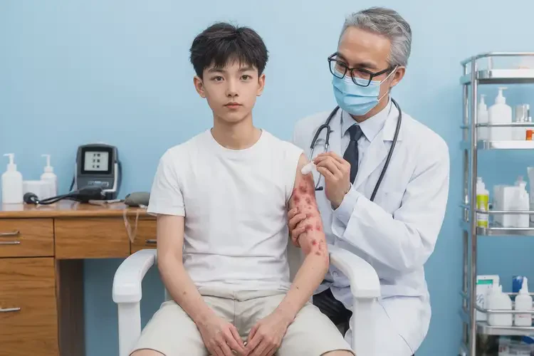 青少年手臂上經(jīng)常起濕疹能不能徹底自愈(圖3)