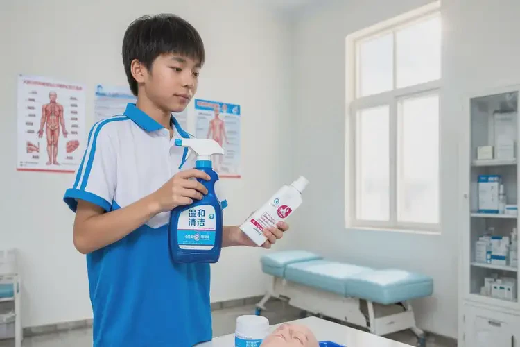 中學(xué)生肚子偶爾長(zhǎng)濕疹不管它會(huì)自己好嗎(圖1)