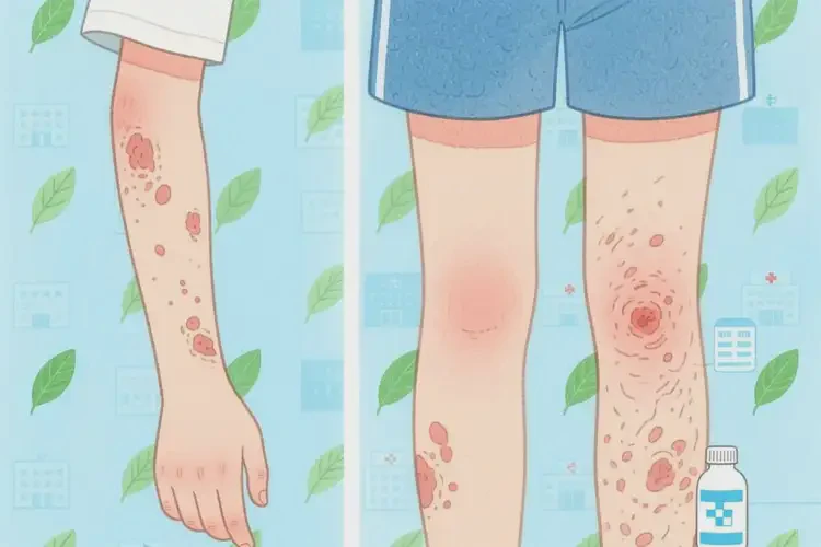 青少年四肢偶爾起濕疹不管它會(huì)自己痊愈嗎(圖3)