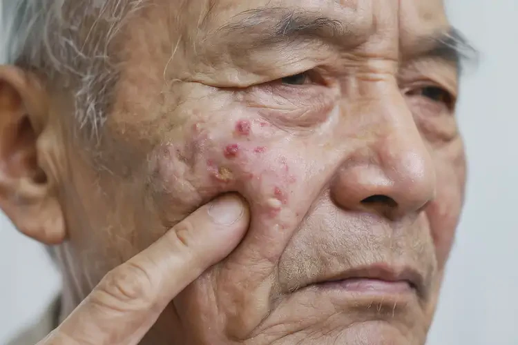 老年人臉上容易長濕疹能靠自己自愈嗎(圖4)