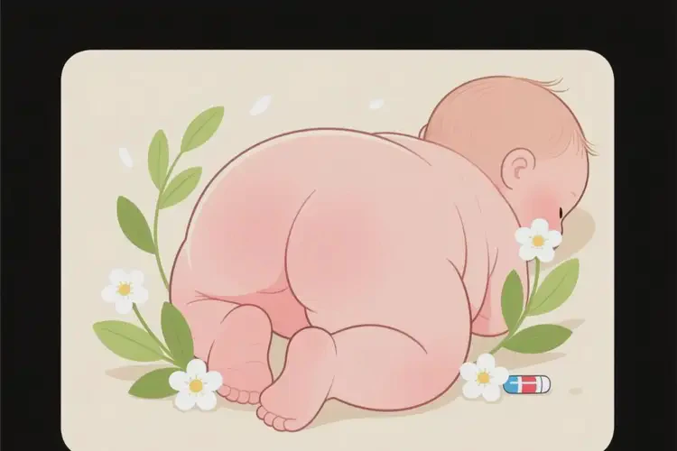 小兒肛周有濕疹不管它會(huì)自己自愈嗎(圖4)