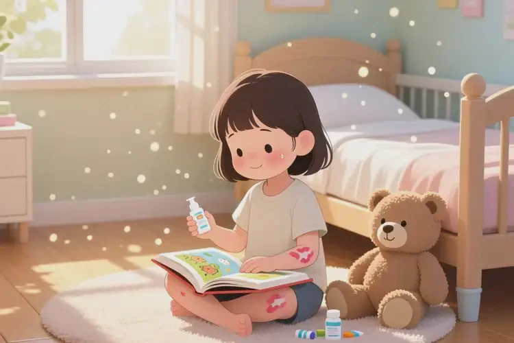 兒童身上容易長濕疹能夠徹底治愈嗎(圖4)