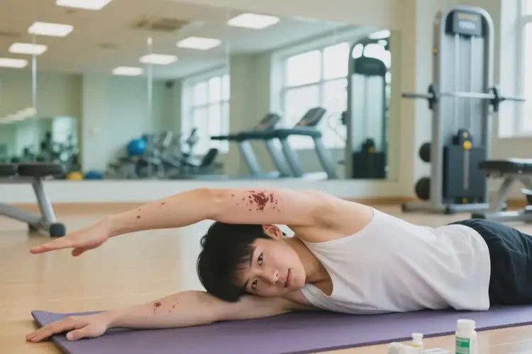 大學(xué)生手臂上容易起濕疹可以徹底自愈嗎(圖1)