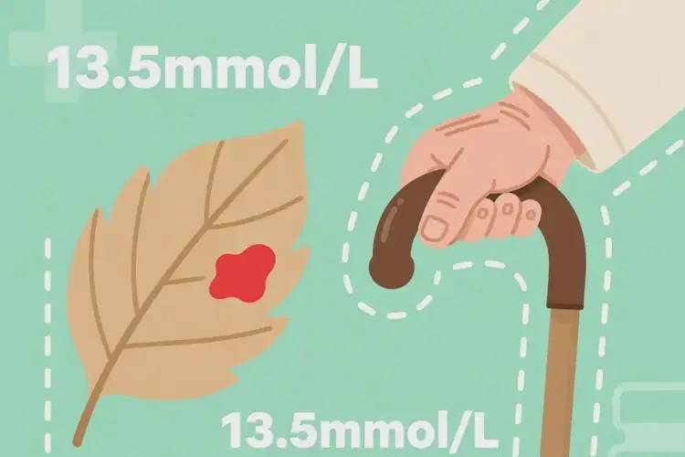 老年人空腹血糖13點5意味著什么(圖2)
