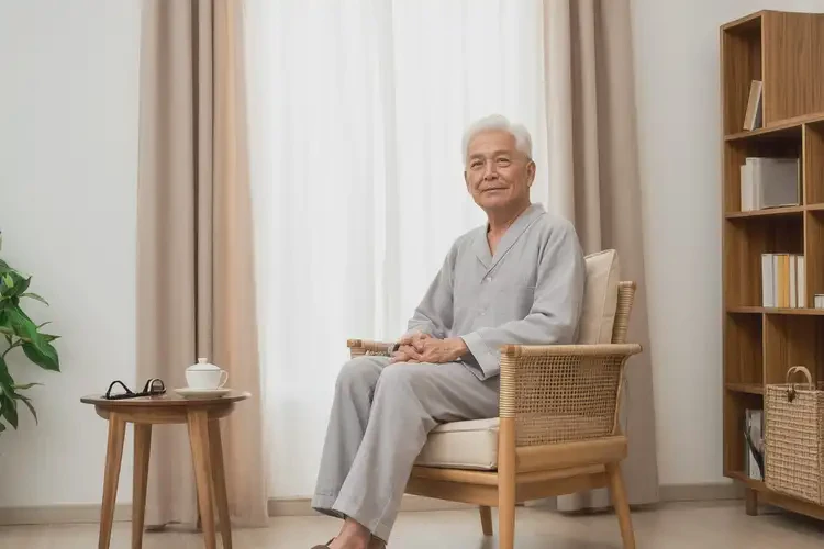 高齡老人面部偶爾長濕疹不管它會自己好嗎(圖1)