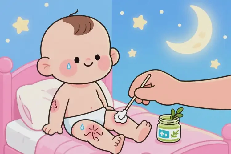 幼兒大腿上偶爾長(zhǎng)濕疹能夠徹底治愈嗎(圖2)