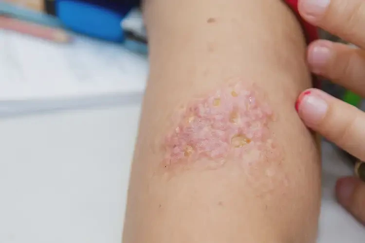 小學生身上經(jīng)常起濕疹能徹底自愈嗎(圖4)