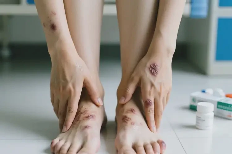 女性四肢經常起濕疹不管它會自己痊愈嗎(圖2)