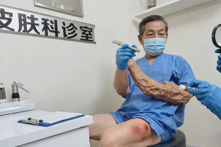 男生大腿上容易起濕疹能夠徹底治愈嗎(圖3)