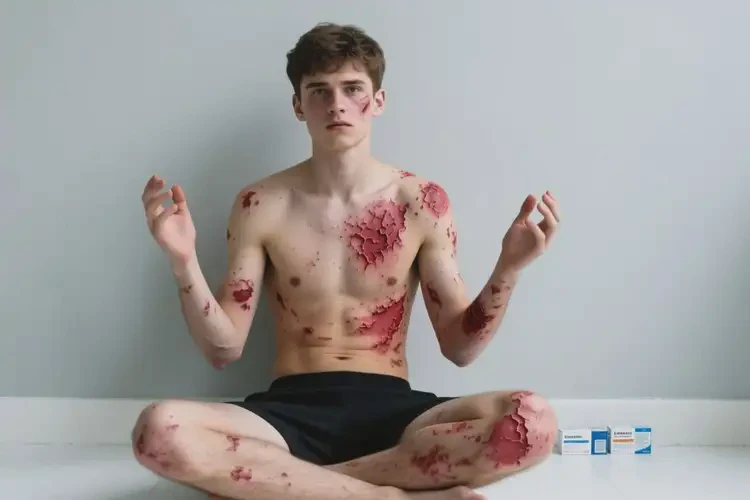 男性全身起濕疹不管它會自己痊愈嗎(圖3)