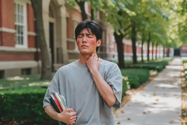 大学生身上长湿疹不管它会自己痊愈吗(图3)