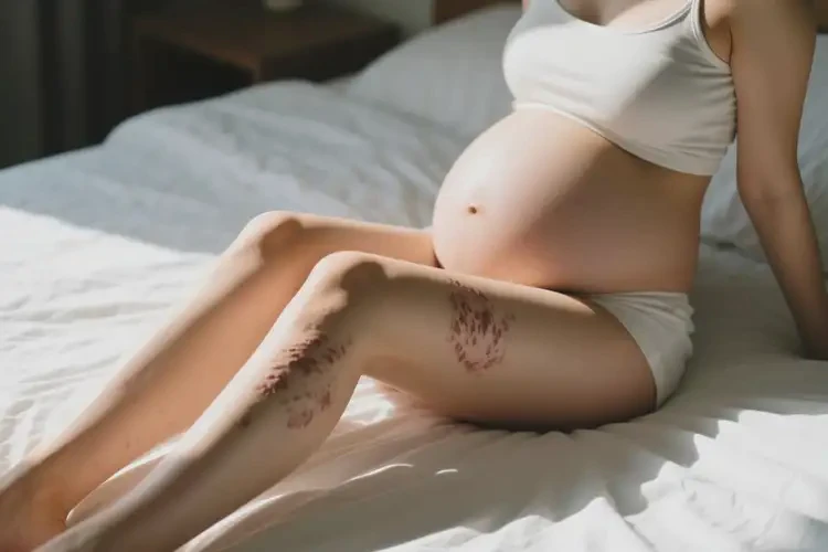 產(chǎn)婦大腿上容易長濕疹不管它會(huì)自己好嗎(圖3)