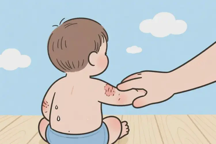 幼兒手臂上長濕疹可不可以徹底自愈(圖2)