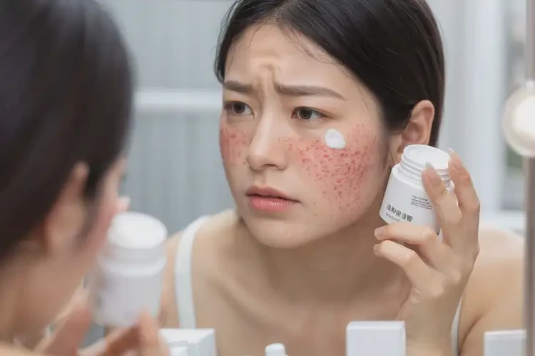 女人面部容易起濕疹可以徹底自愈嗎(圖4)