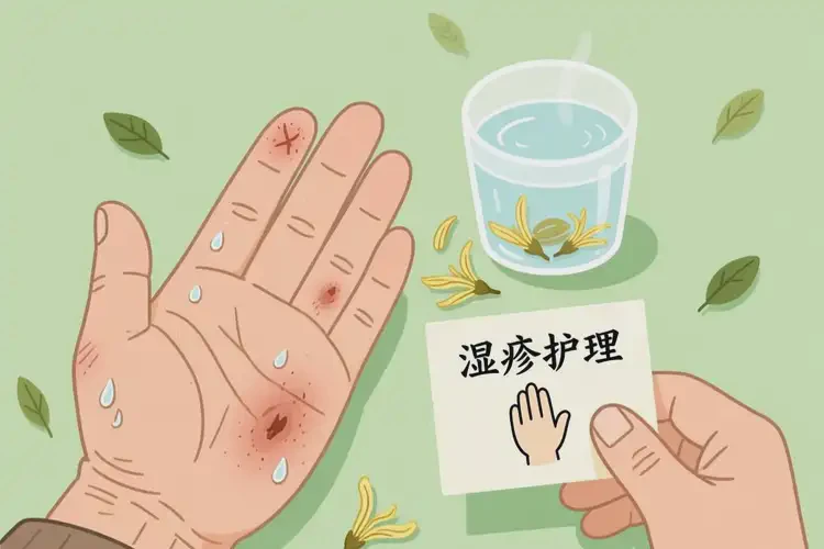 老人手上容易長濕疹不管它會自己自愈嗎(圖3)