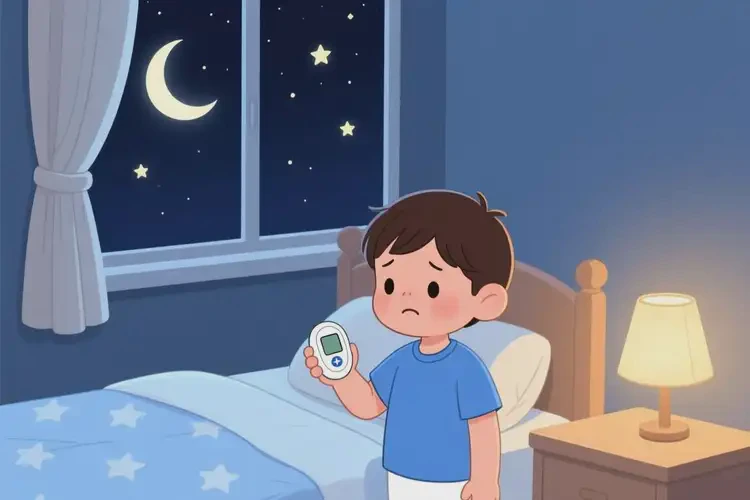 小孩睡前血糖12點6是糖尿病嗎(圖1)