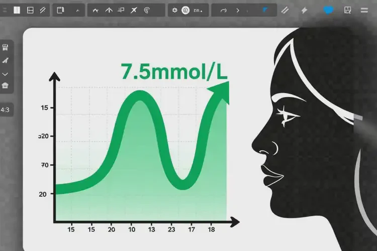 更年期女性早上血糖7點(diǎn)5是糖尿病嗎(圖1)