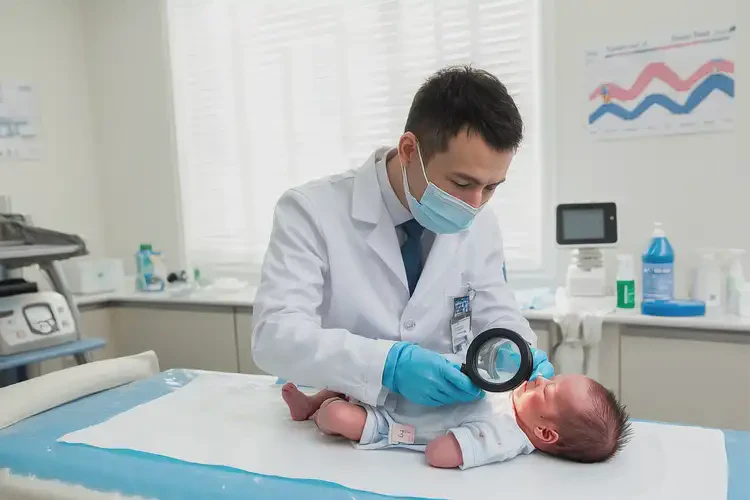 新生兒脖子上有濕疹能夠徹底治愈嗎(圖2)