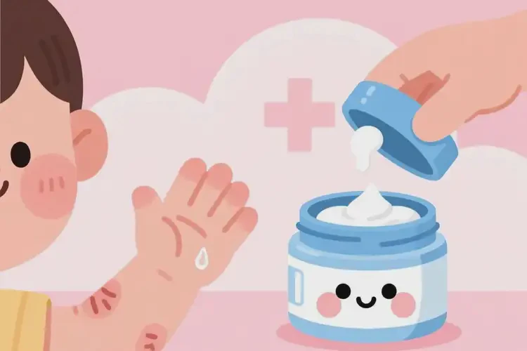 兒童手上容易起濕疹能夠徹底治愈嗎(圖1)