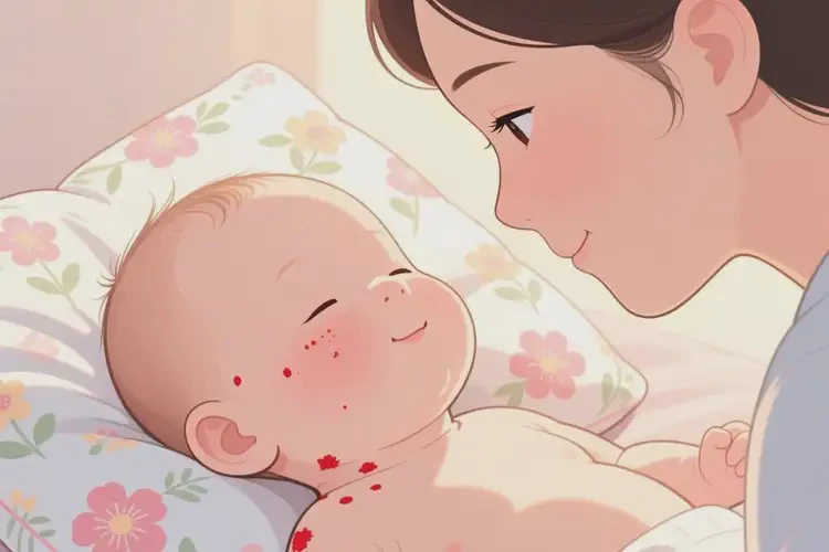 小兒脖子起濕疹不管它會自己好嗎(圖1)