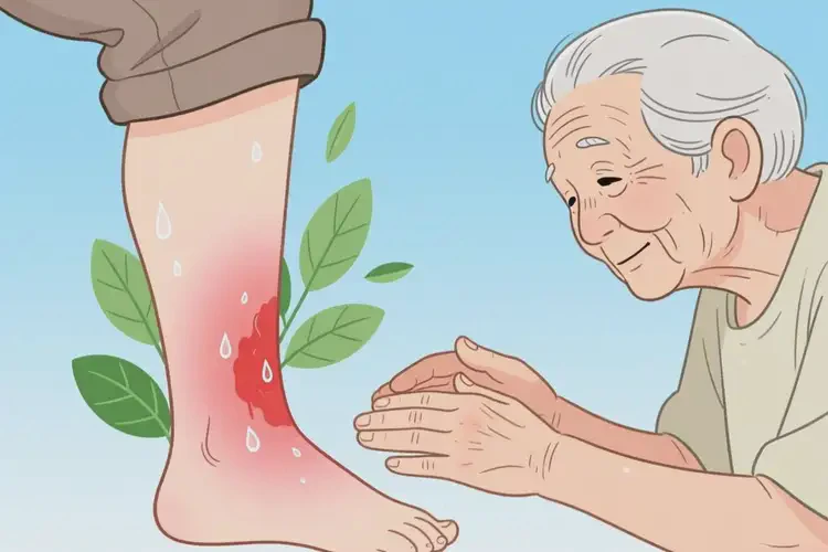 高龄老人小腿偶尔长湿疹不管它会自己自愈吗(图3)