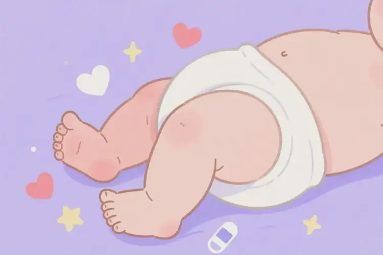 小兒肛周有濕疹不管它會(huì)自己自愈嗎(圖1)