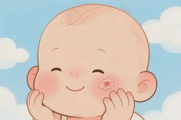 幼兒面部容易起濕疹能徹底自愈嗎(圖4)