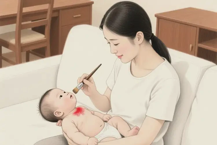 嬰幼兒脖子上經(jīng)常起濕疹不管它會(huì)自己好嗎(圖2)