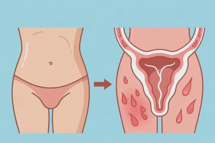 女性肛周長濕疹能靠自己自愈嗎(圖2)