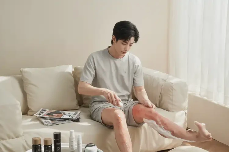 青年人大腿容易長濕疹能徹底自愈嗎(圖2)