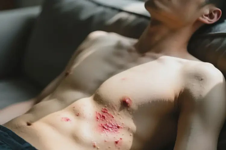 男性肚子上有濕疹可以徹底自愈嗎(圖2)