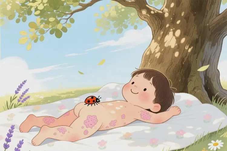 兒童全身經(jīng)常起濕疹不管它會(huì)自己自愈嗎(圖3)