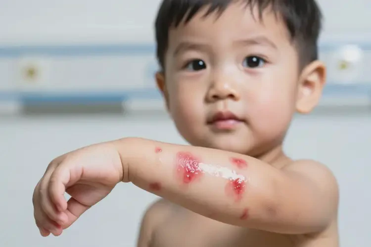 小孩手臂出濕疹能靠自己自愈嗎(圖4)