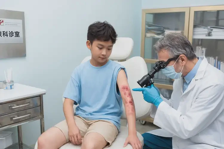 青少年屁股上偶爾長濕疹不管它會自己好嗎(圖1)