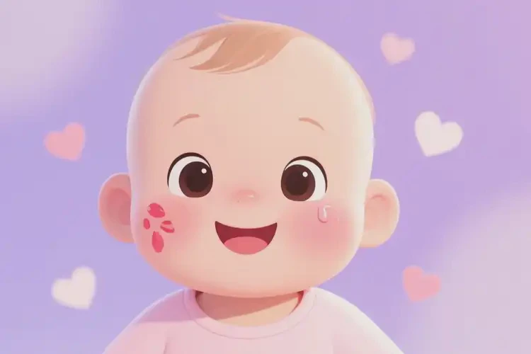 新生兒臉上起濕疹可不可以徹底自愈(圖2)