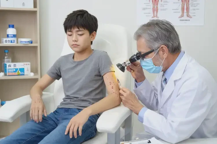 大學(xué)生屁股上偶爾起濕疹能徹底自愈嗎(圖1)